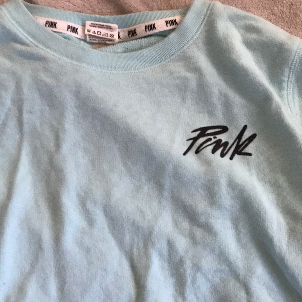 Light blue “PINK” Sweatshirt